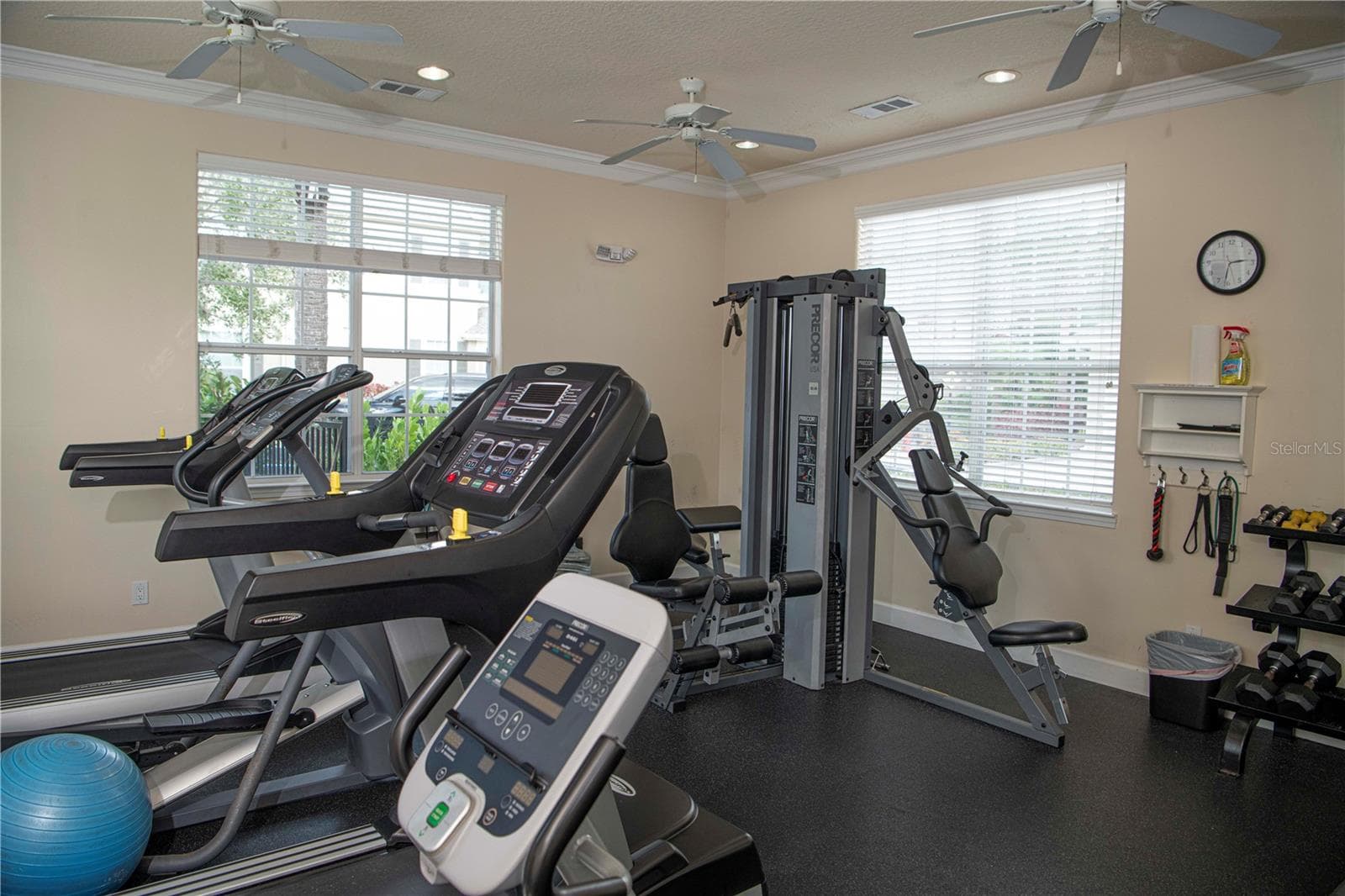Fitness room adjacent to pool. - 8049 TYBEE CT #8049, UNIVERSITY PARK
