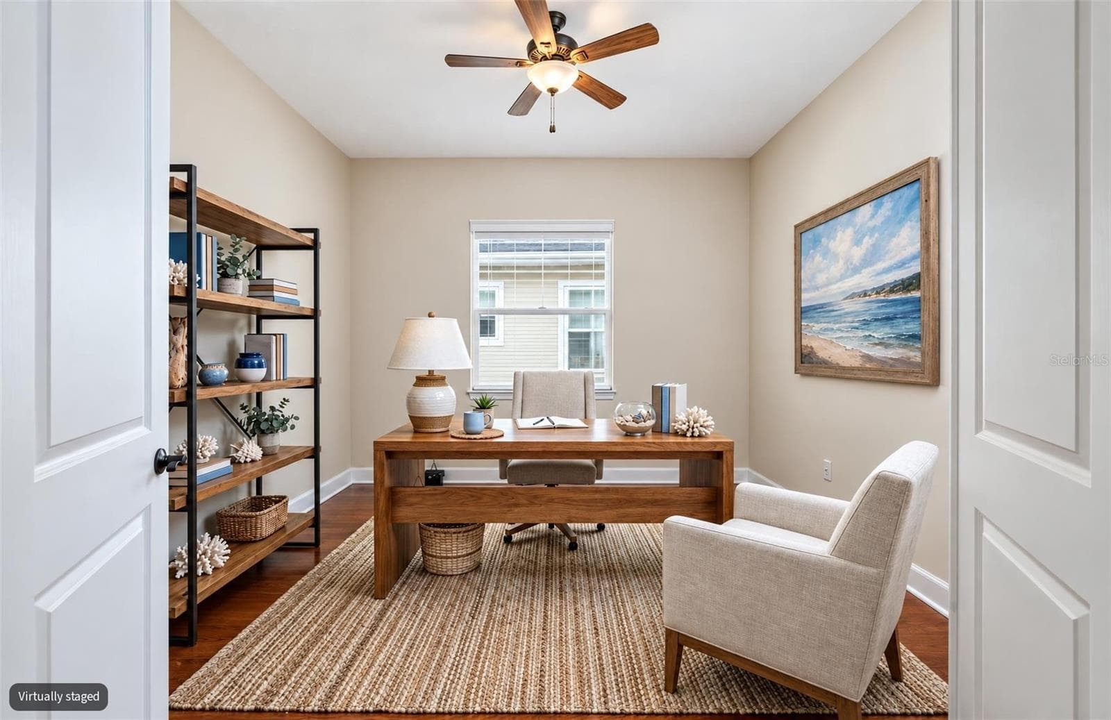 Study; Wood flooring - 1076 GARDENSHIRE LN, DELAND
