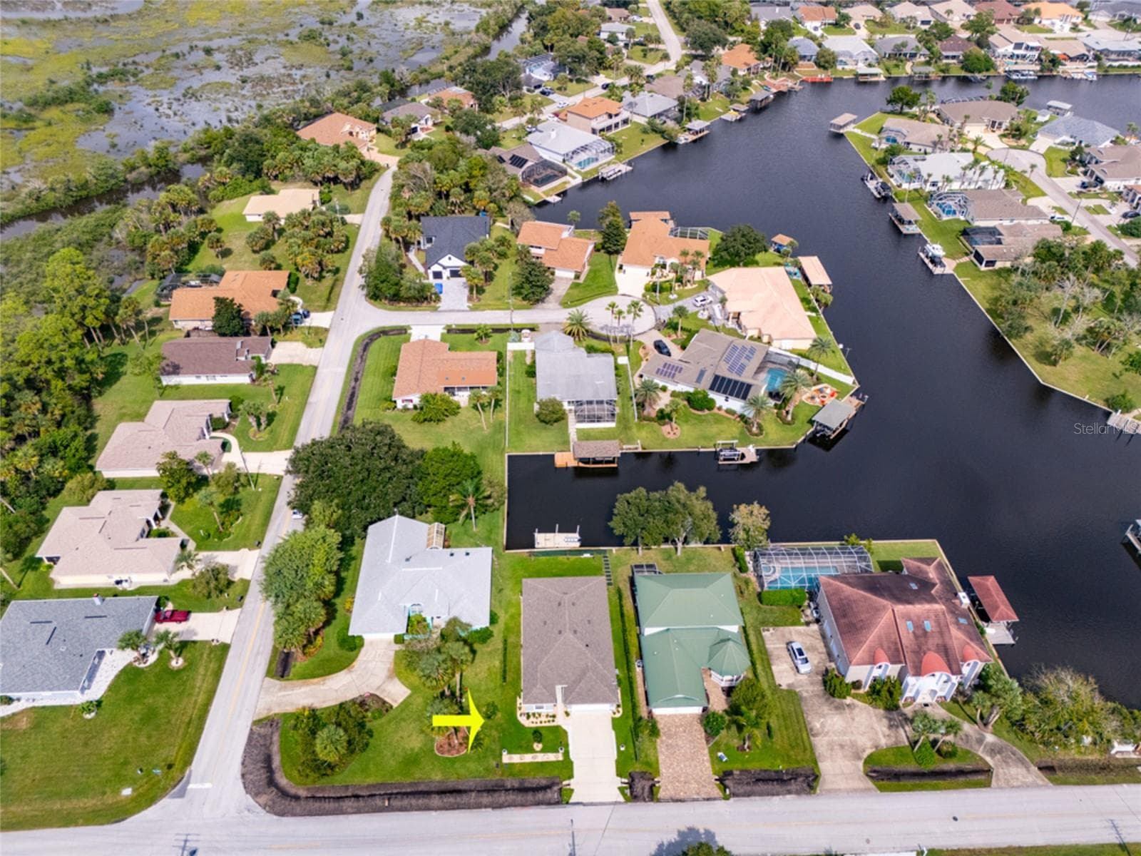 Your floating dock - 85 S CIMMARON DR, PALM COAST