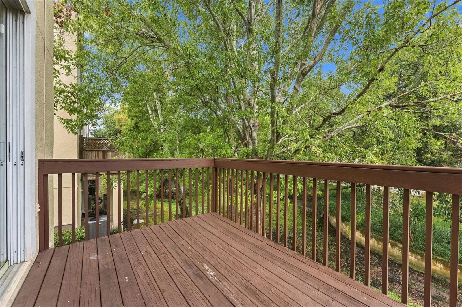 Balcony off kitchen - 3121 BAYSHORE OAKS DR, TAMPA