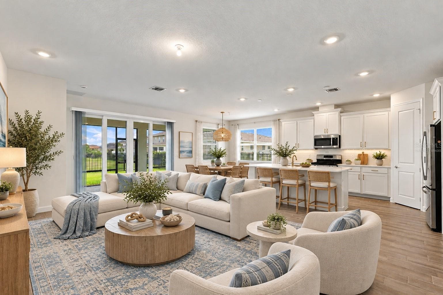 Virtually staged. Furniture and décor are digitally added for illustrative purposes only. Property is currently vacant. - 1594 PELICAN POST PL, LOXAHATCHEE