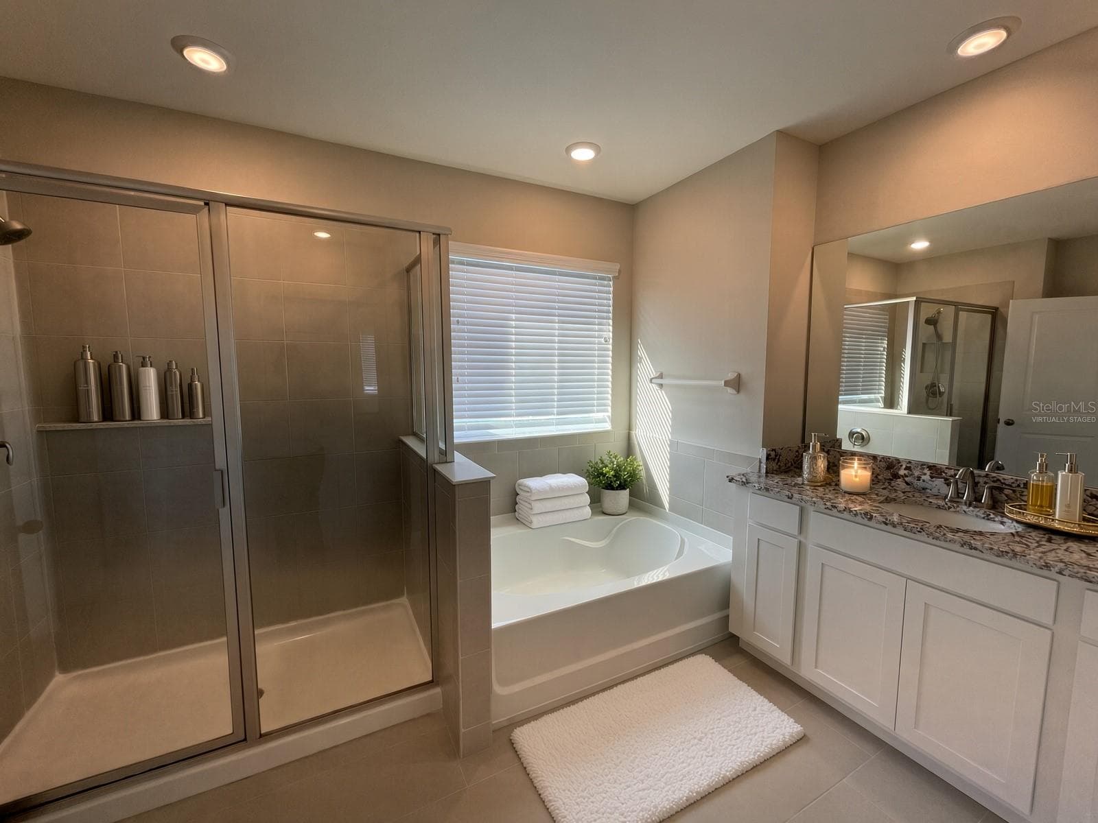 Master Bath-Virtually Staged - 140 BRIGHT IBIS AVE, APOLLO BEACH