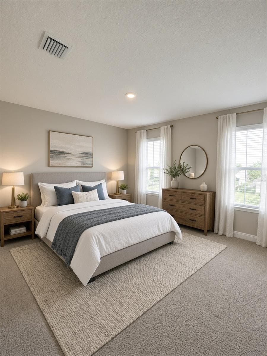 3rd Bedroom-Virtually Staged - 140 BRIGHT IBIS AVE, APOLLO BEACH