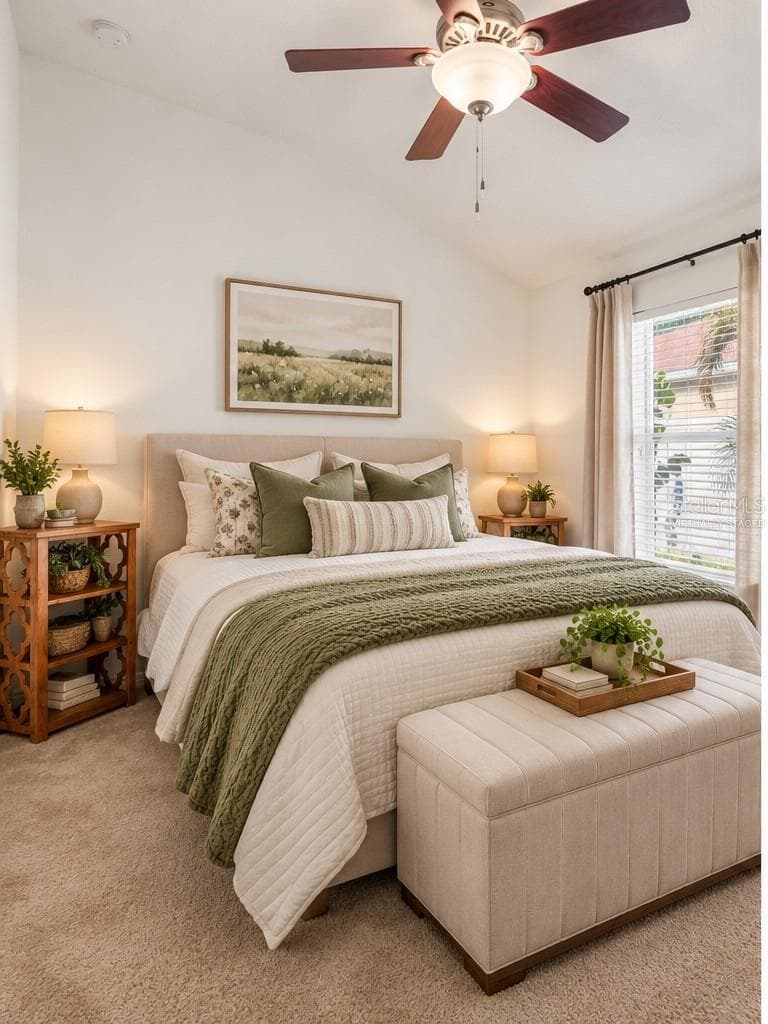 Virtually Staged - Bedroom-3 - 16132 IVY LAKE DR, ODESSA