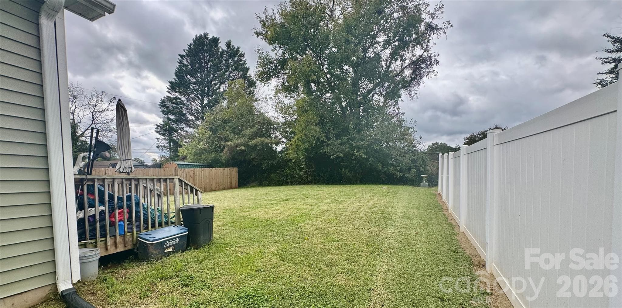 BACK YARD RIGHT - 340 McBrayer Street, Shelby