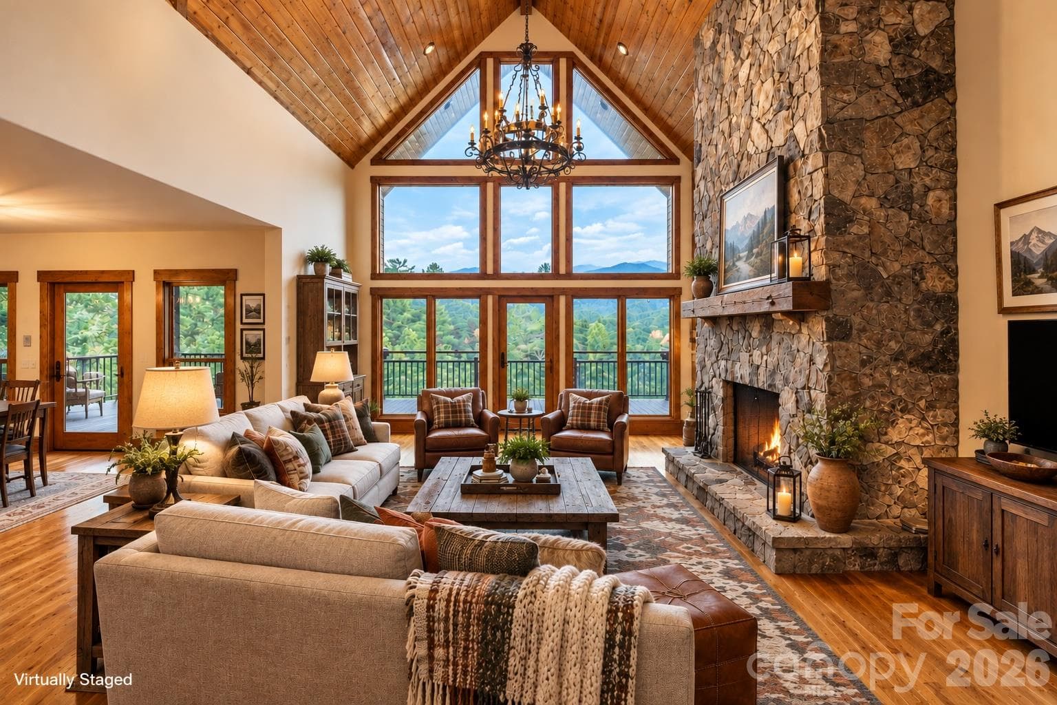 Virtually Staged - 5378 Oak Crest Lane, Lenoir