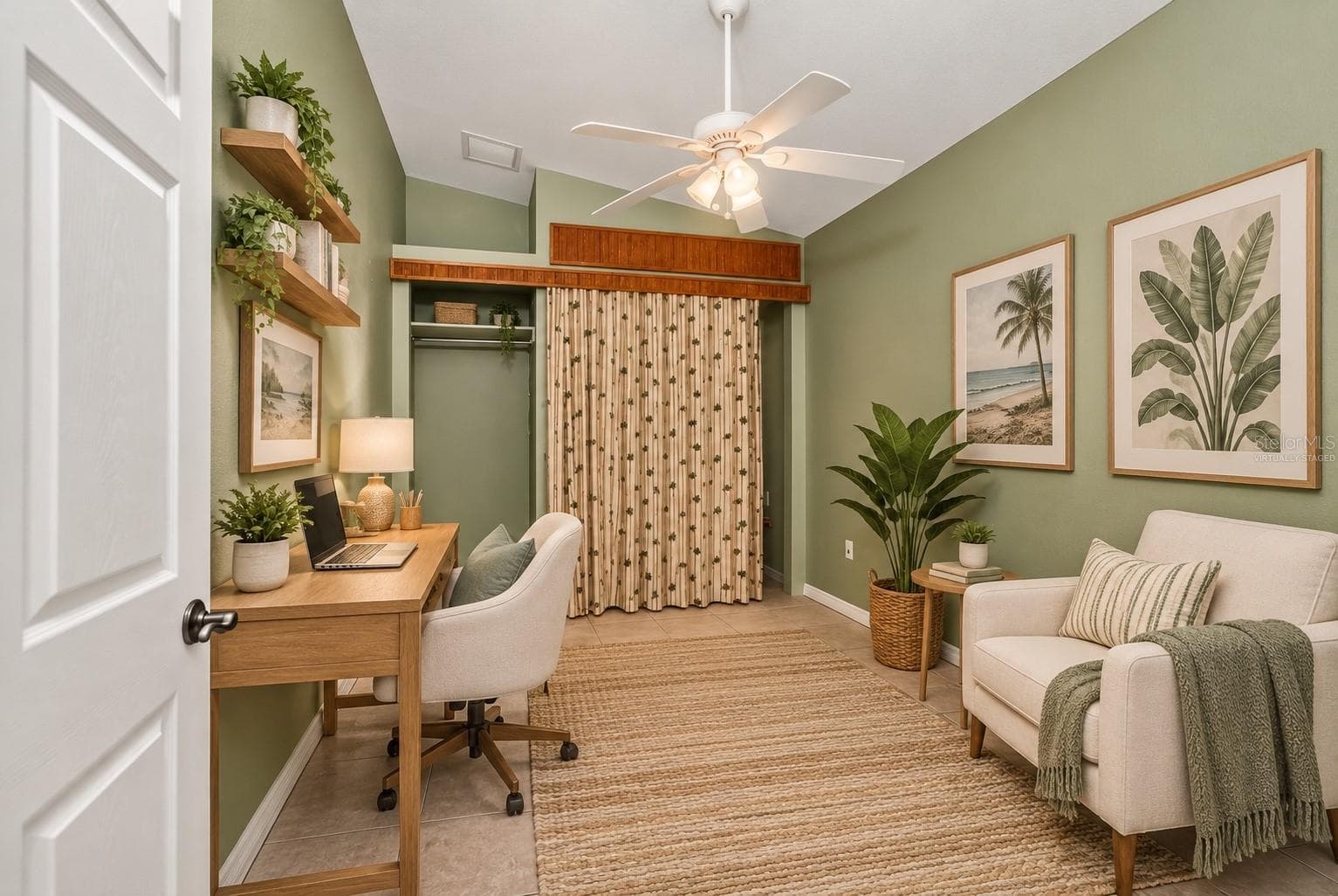 Bed 3/office space virtually staged - 7110 SAN CASA DR, ENGLEWOOD