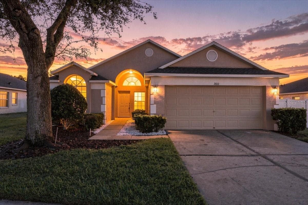 VIRTUAL TWILIGHT - 2610 BUCKHORN PRESERVE BLVD, VALRICO