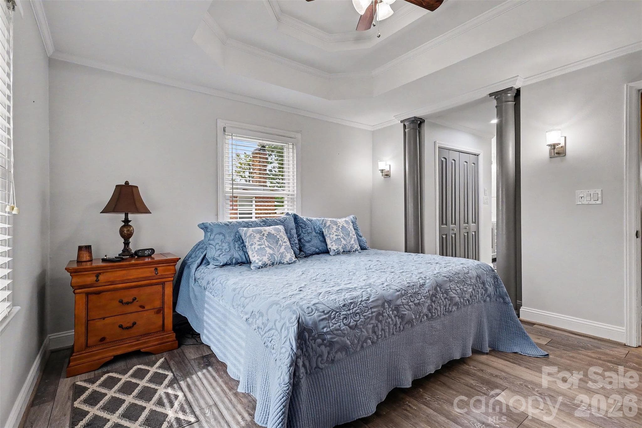 Master Flex Room with Tray Ceiling - 9202 Elgin Drive, Charlotte