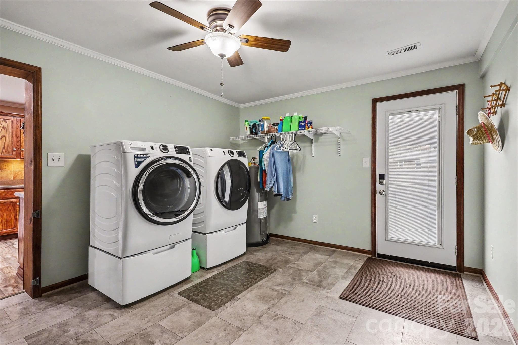 Spacious Laundry and Mud Room - 9202 Elgin Drive, Charlotte
