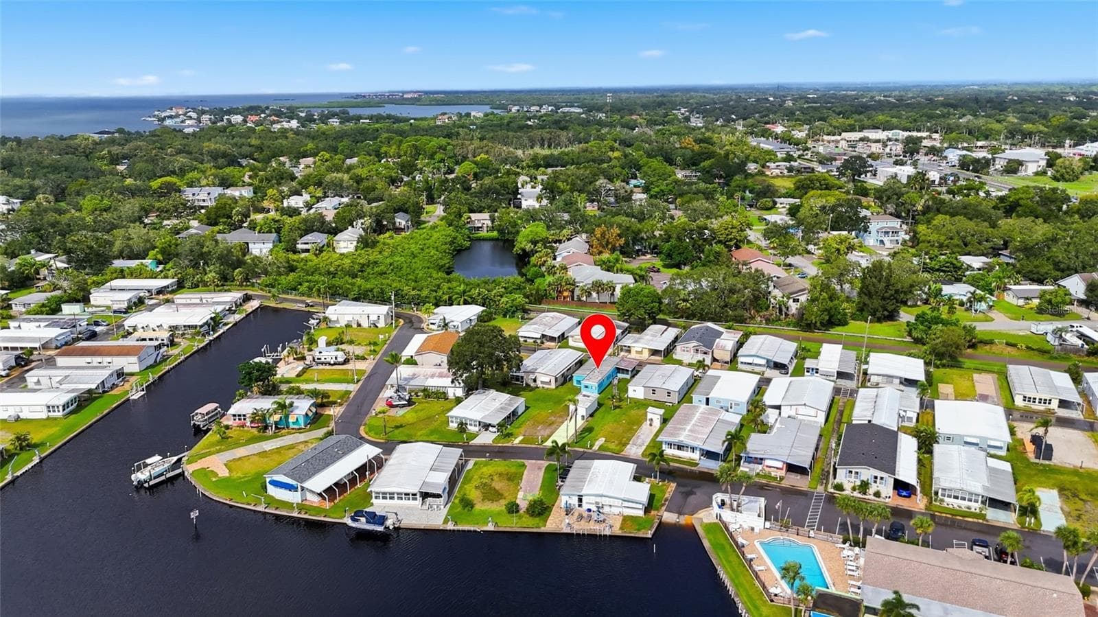 Arial of Lot - 85 YAWL LN #85, PALM HARBOR