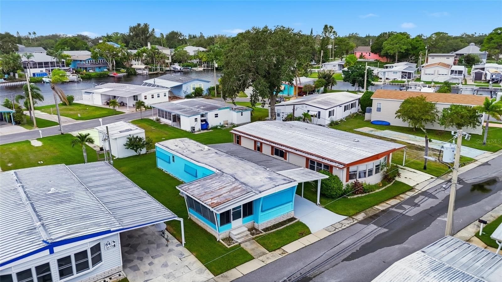 Arial of Lot - 85 YAWL LN #85, PALM HARBOR