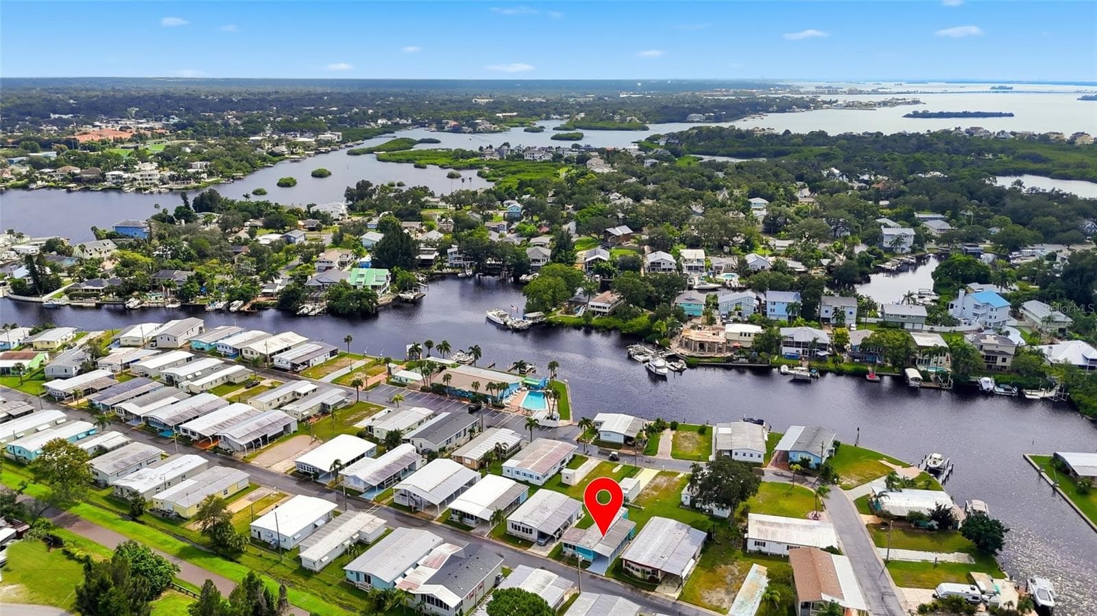 Arial of Lot - 85 YAWL LN #85, PALM HARBOR