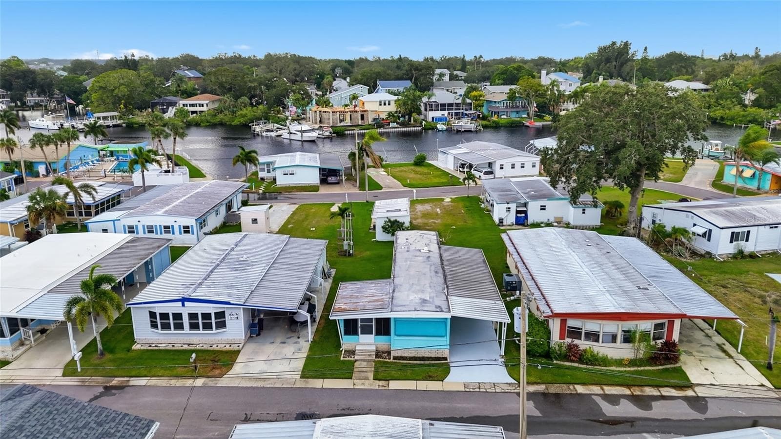 Arial of Lot - 85 YAWL LN #85, PALM HARBOR