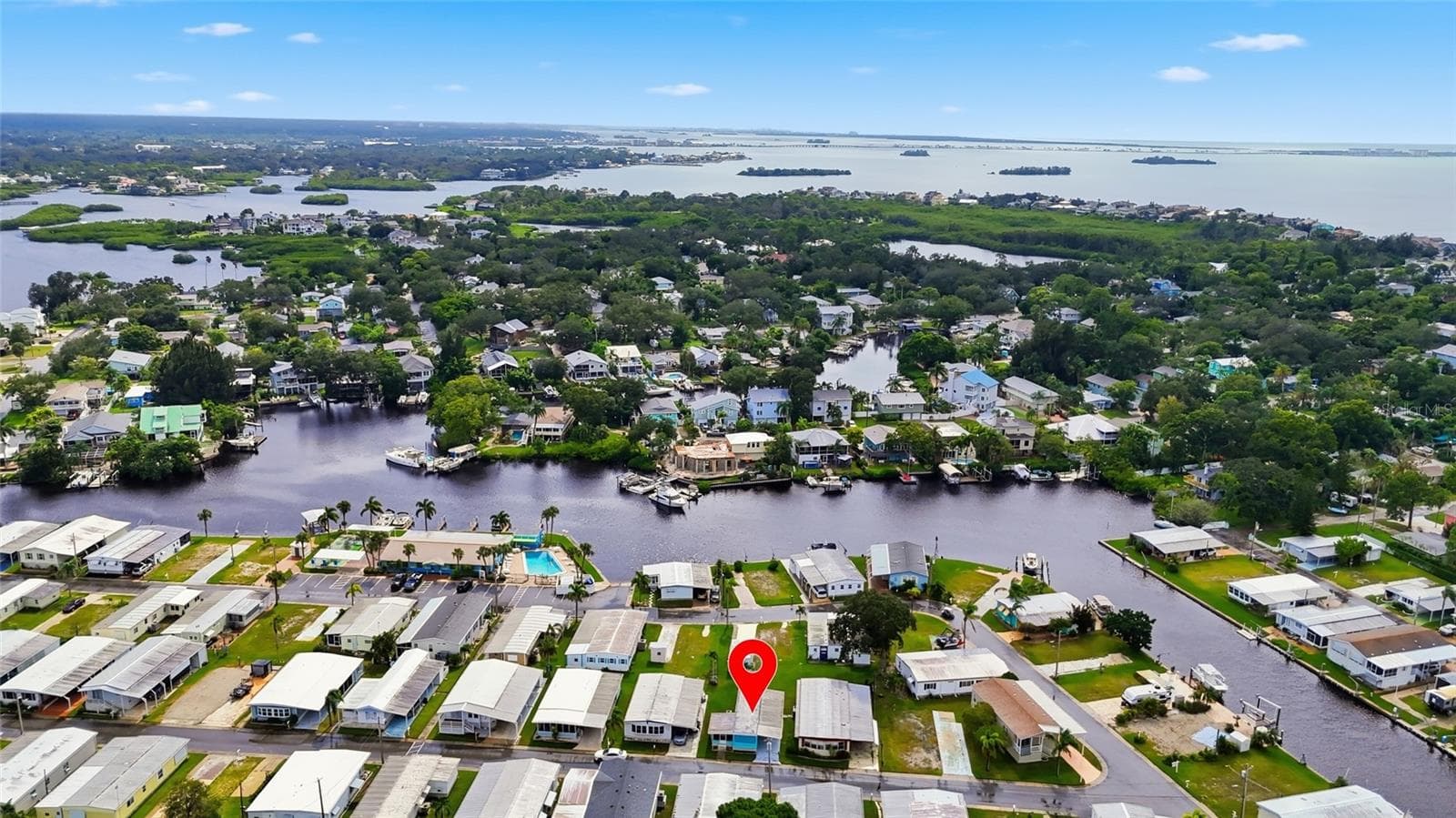 Arial of Lot - 85 YAWL LN #85, PALM HARBOR