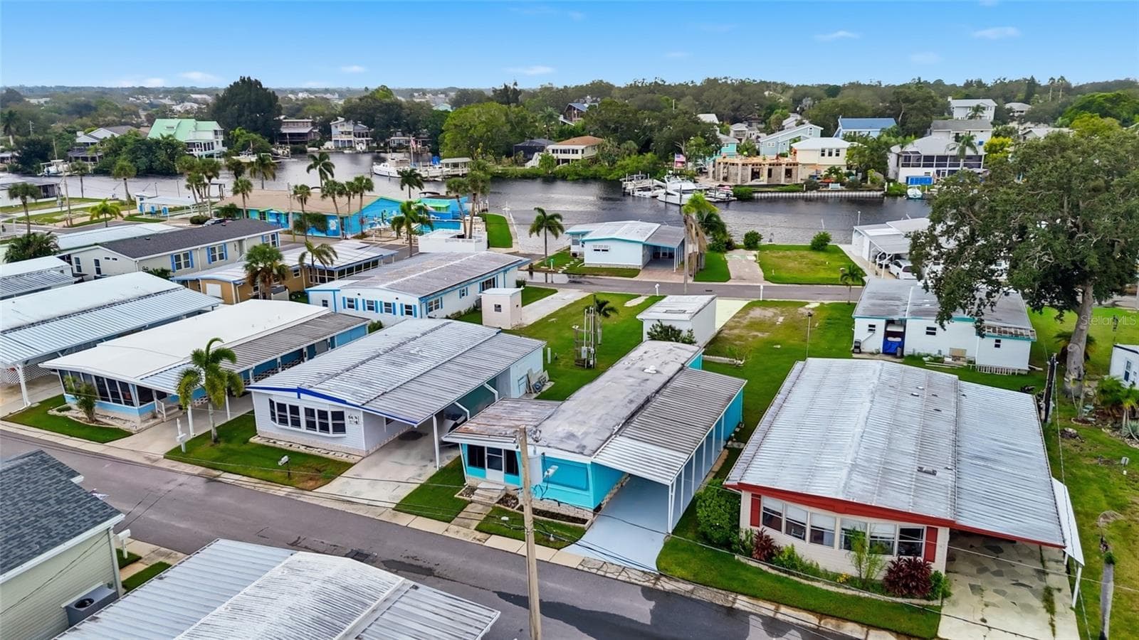 Arial of Lot - 85 YAWL LN #85, PALM HARBOR