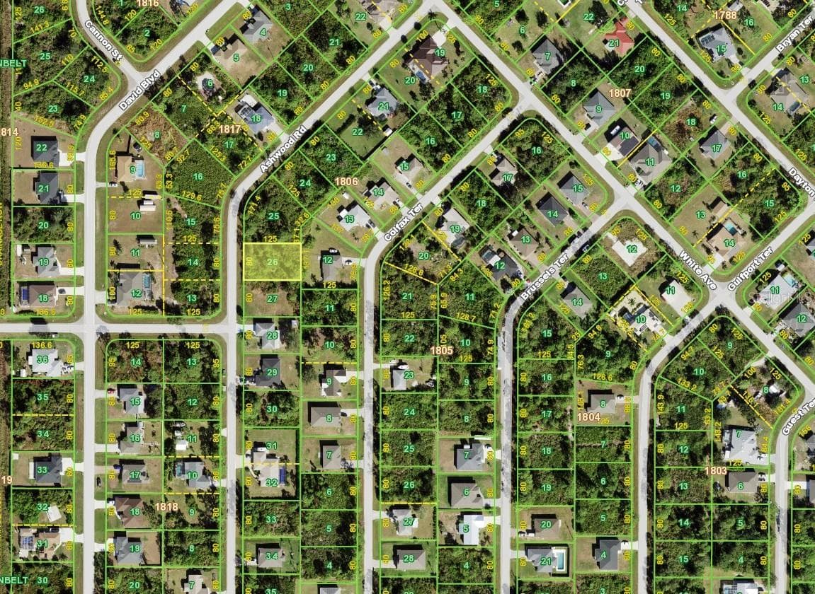 Land at 5432 ASHWOOD RD, PORT CHARLOTTE, photo 5 of 5