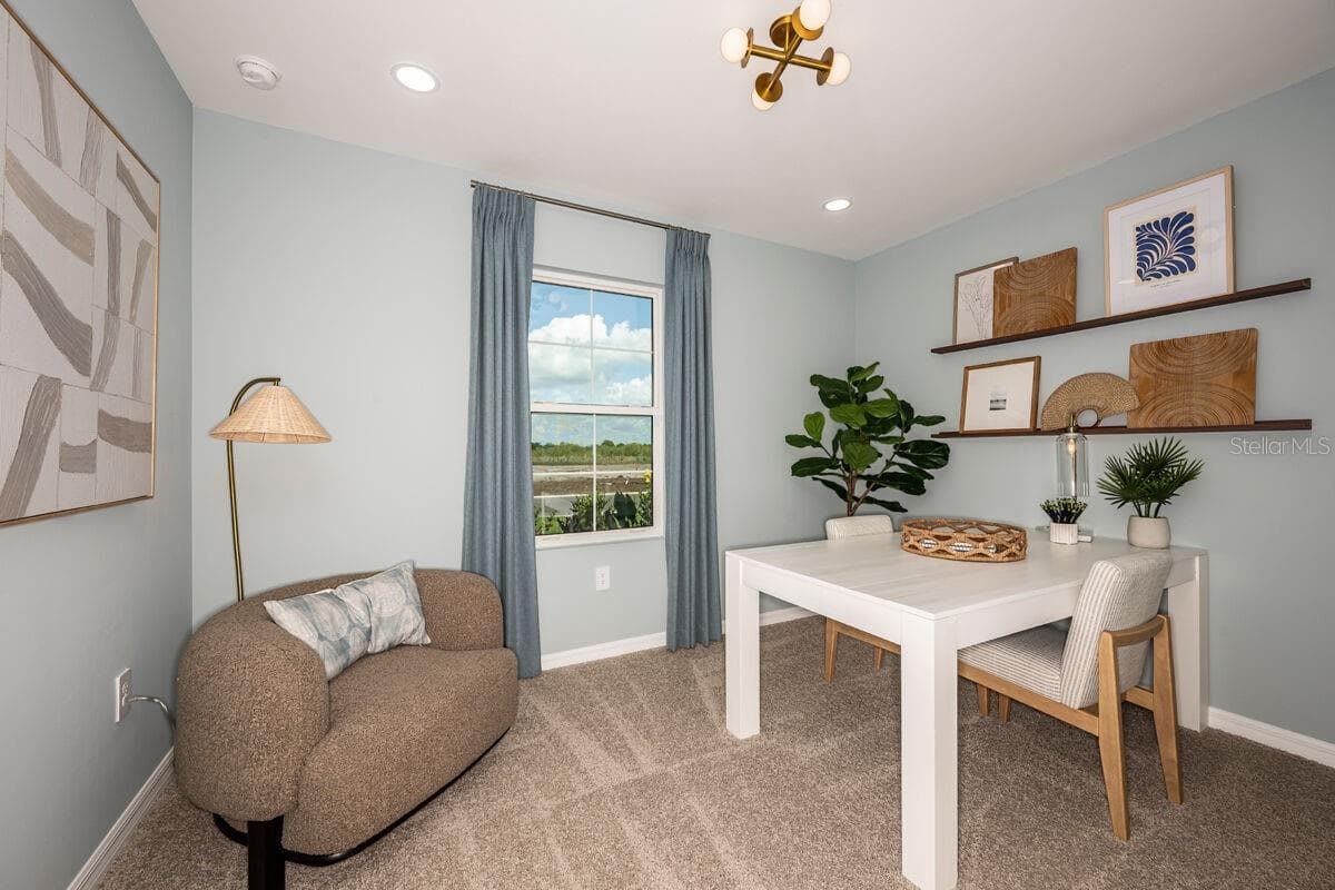Den-Photo description represents the model home of same floor plan. - 24500 SW KINGSWAY CIR, LAKE SUZY