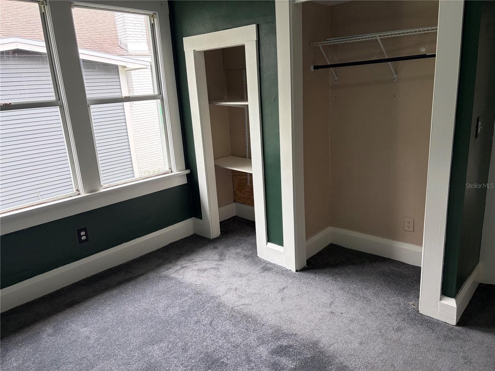 Primary bedroom with double closet - 1199 KING AVE, LAKELAND