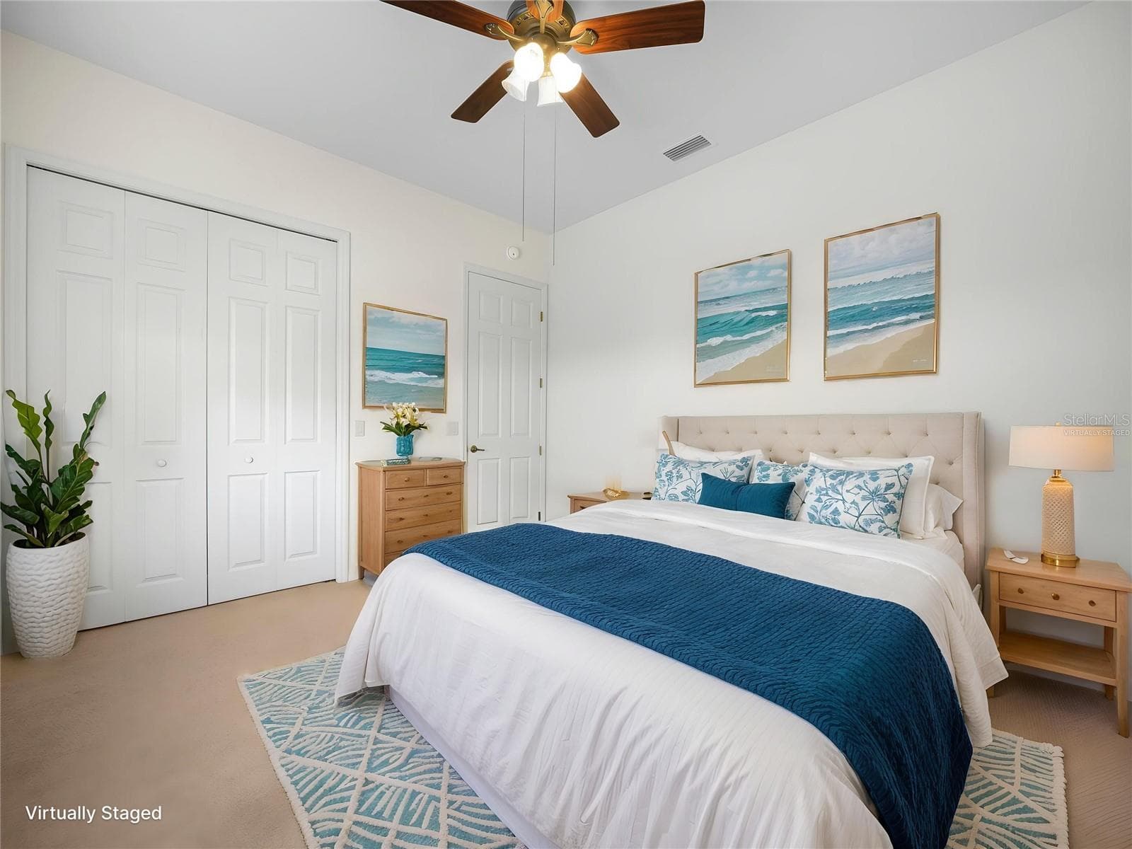 Guest Bedroom 2 Virtually Staged - 4497 STRATHMORE DR, LAKE WALES