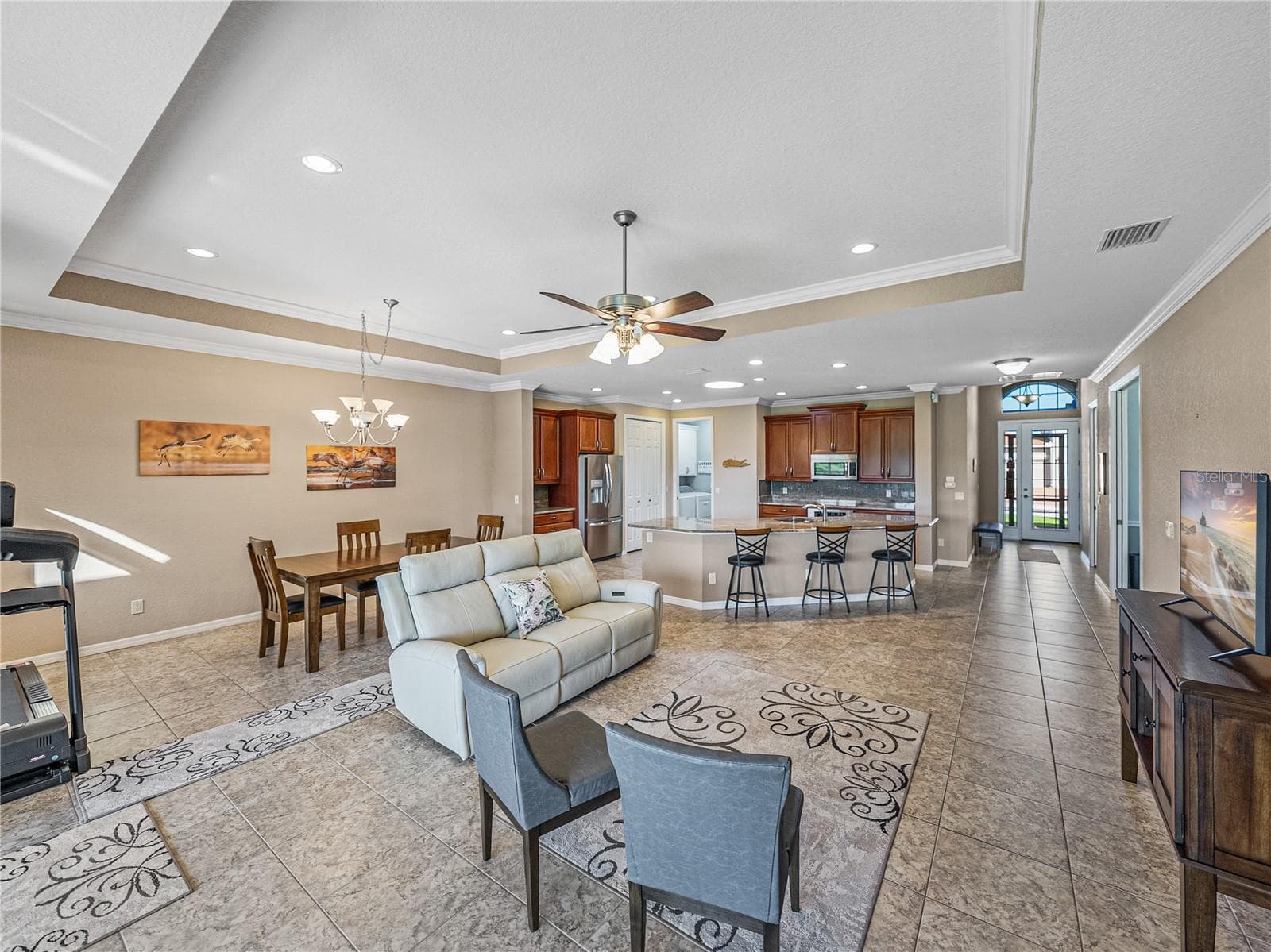 Living room - 3834 LITCHFIELD LOOP, LAKE WALES