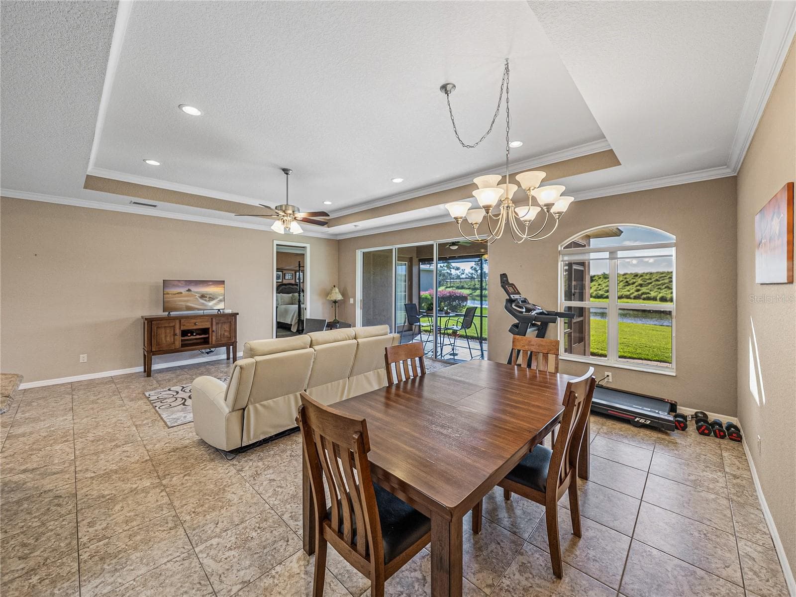 Dining area - 3834 LITCHFIELD LOOP, LAKE WALES