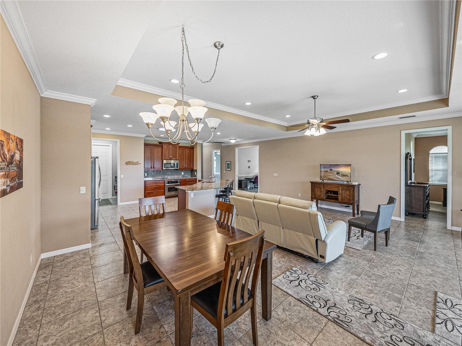 Dining area - 3834 LITCHFIELD LOOP, LAKE WALES