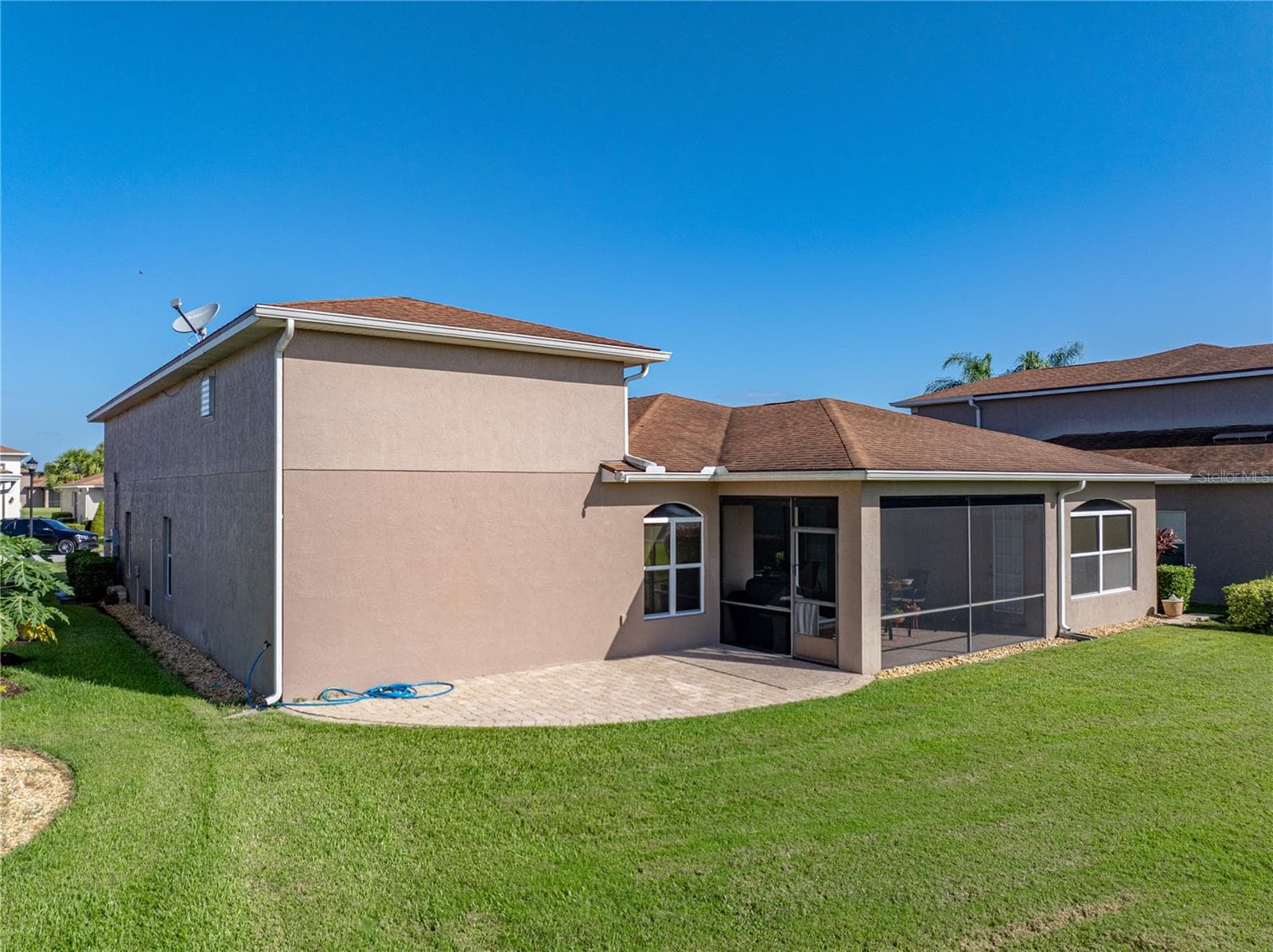 Back of house - 3834 LITCHFIELD LOOP, LAKE WALES