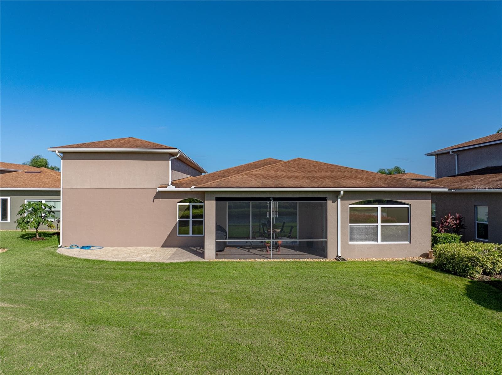 Back of house - 3834 LITCHFIELD LOOP, LAKE WALES