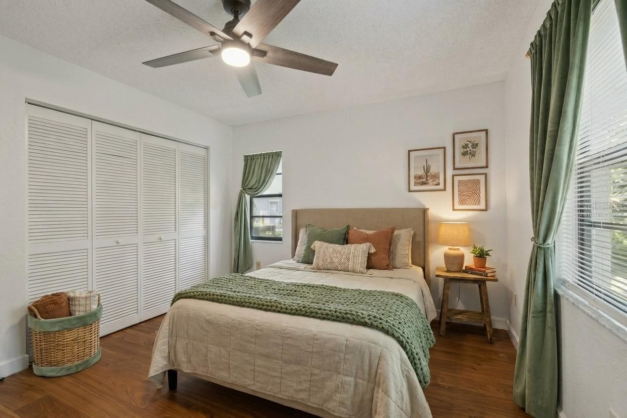 Virtually Staged 2nd Bedroom - 11800 PARK BLVD #401, SEMINOLE