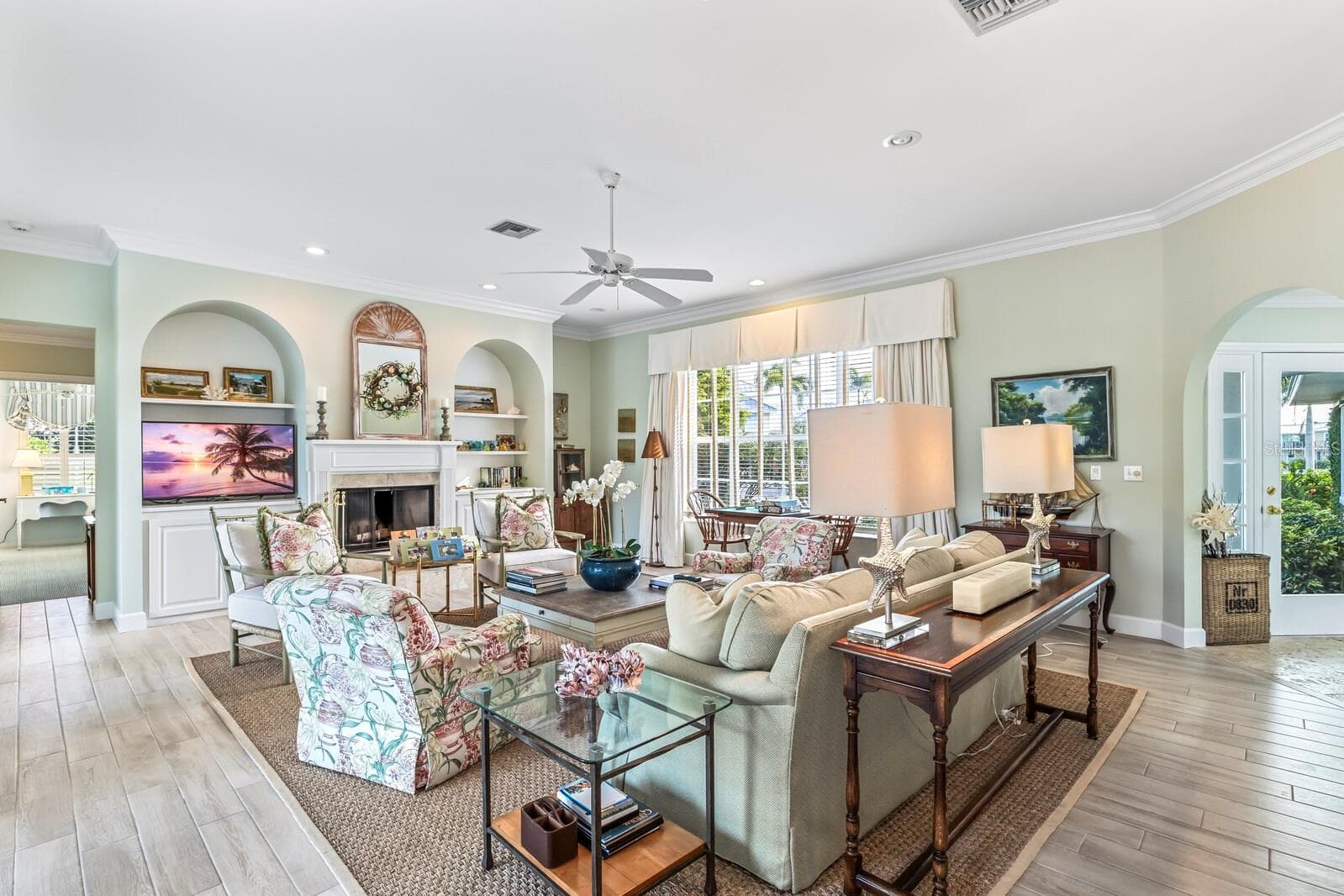 Living Room - 252 WATERWAYS AVE, BOCA GRANDE