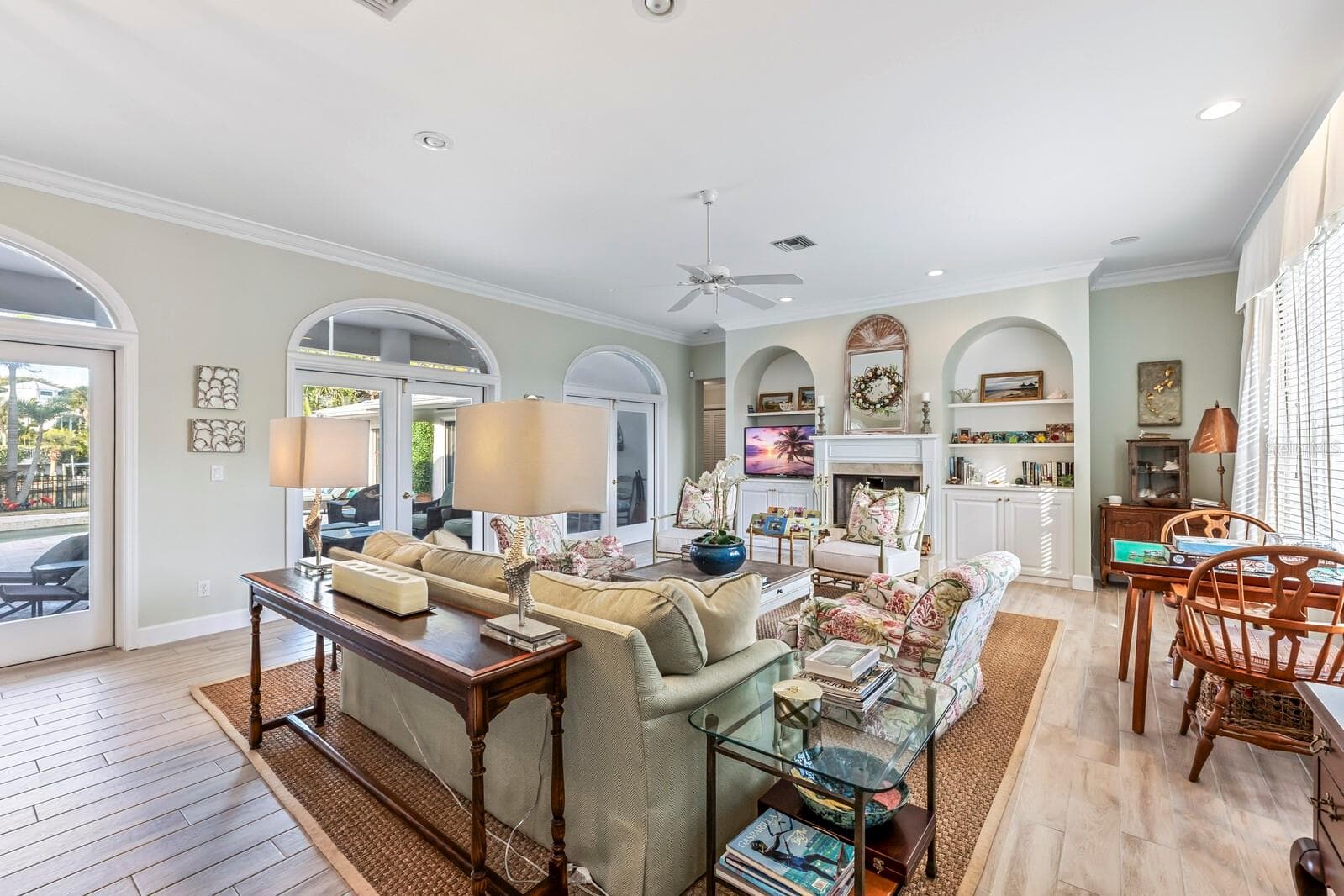 Living Room - 252 WATERWAYS AVE, BOCA GRANDE