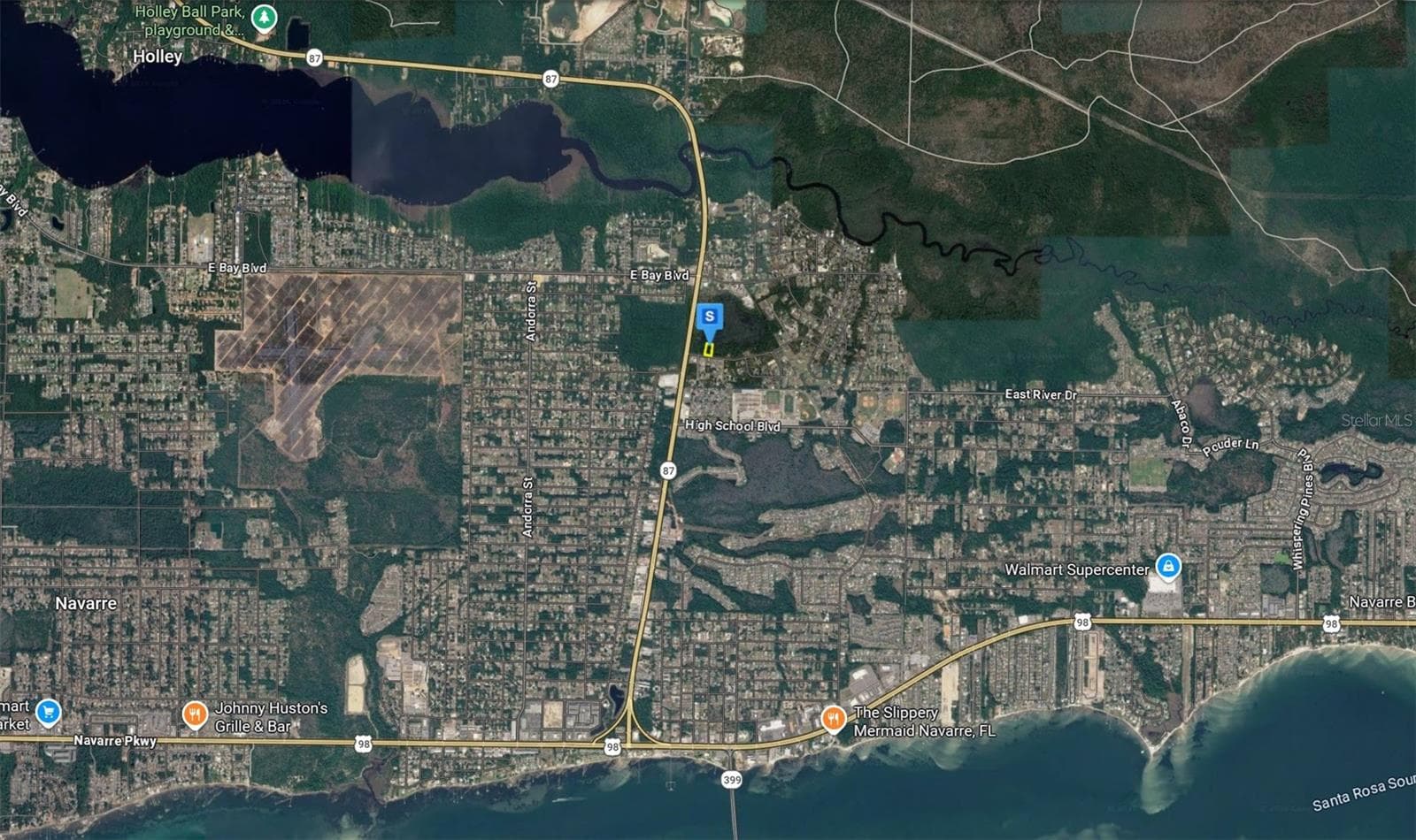 Land at 8540 BAY RIVER RD, NAVARRE, photo 4 of 5
