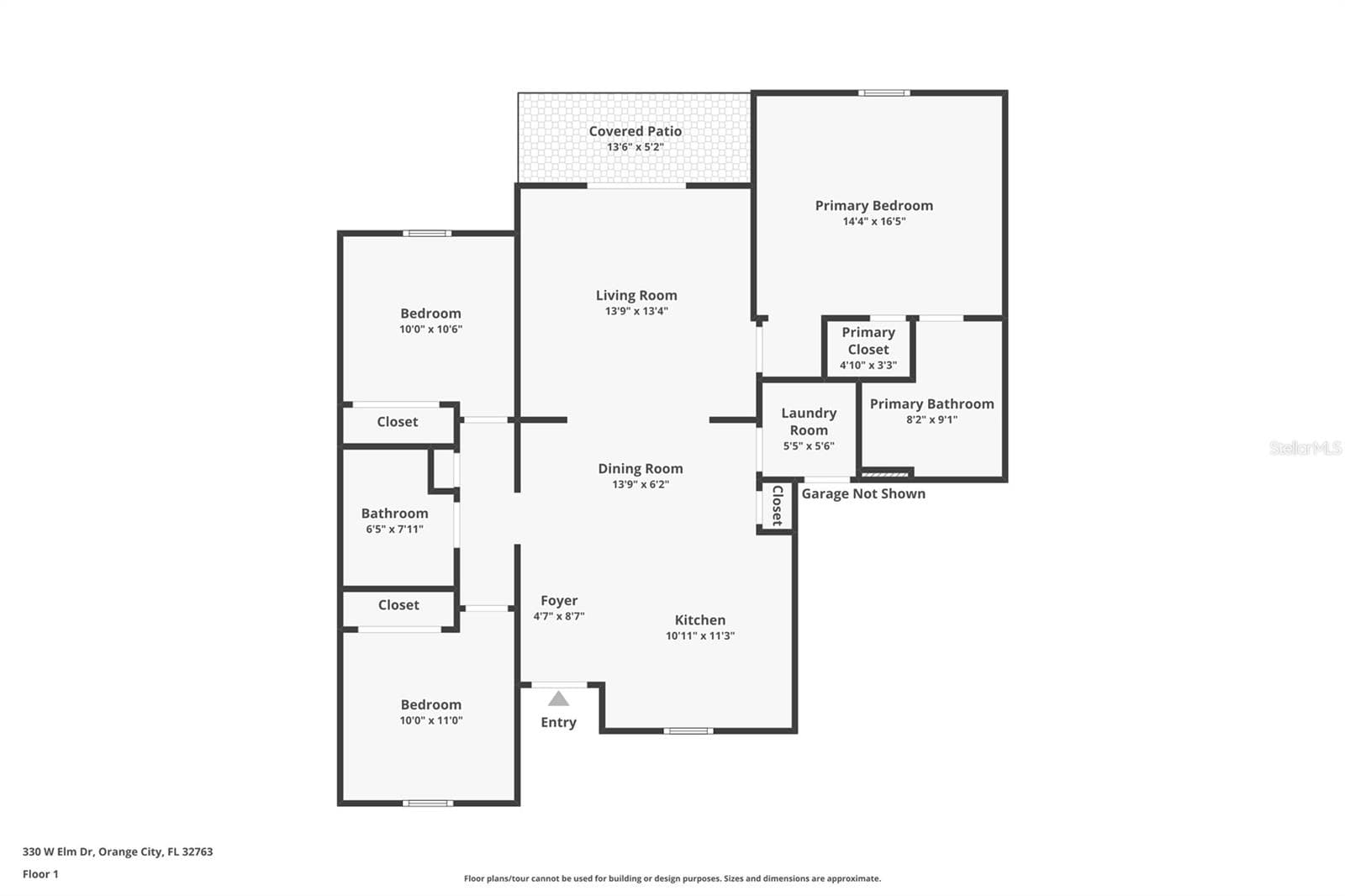 Floor Plan - 330 W ELM DR, ORANGE CITY
