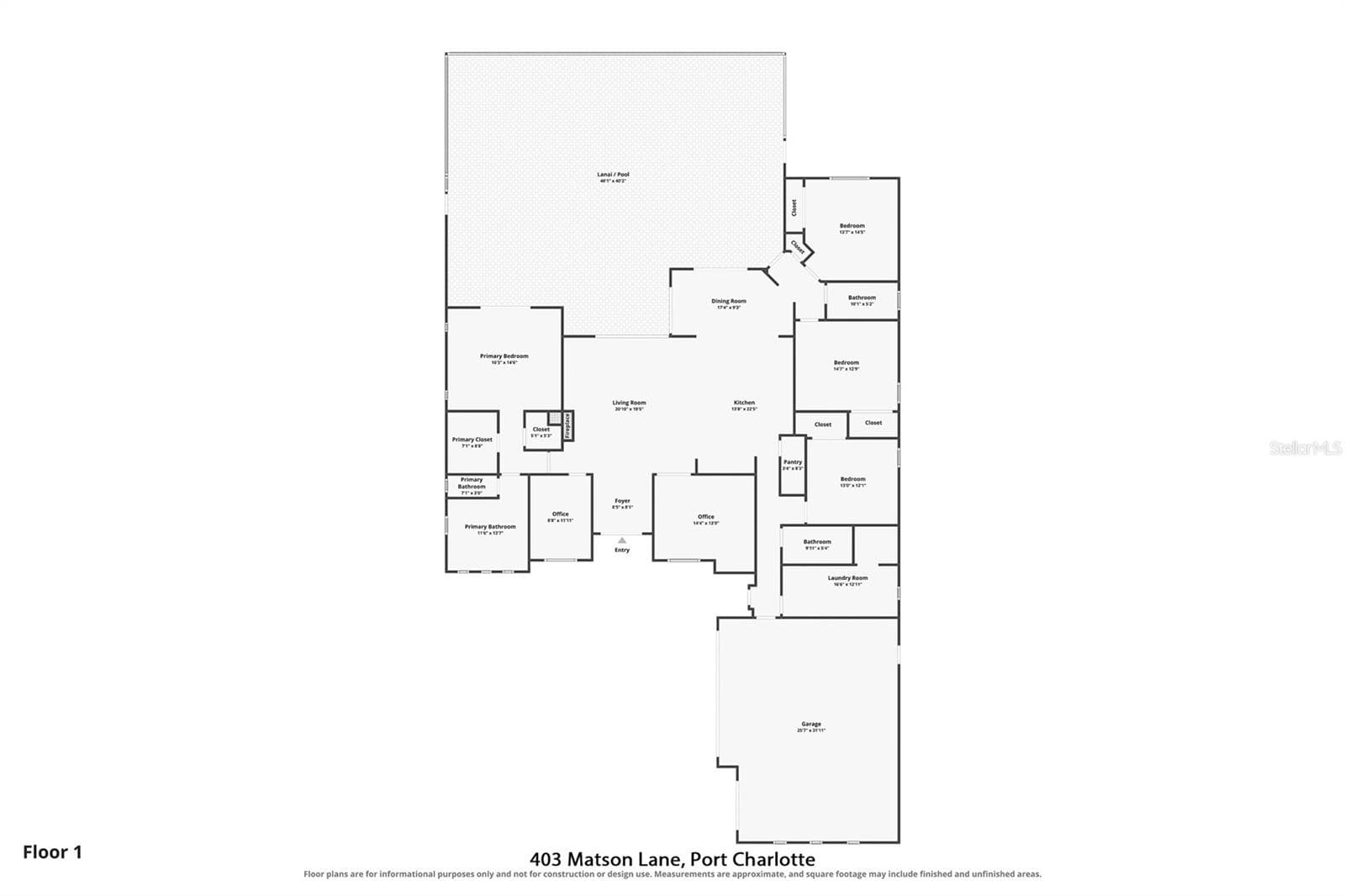 Single Family Residence at 403 MATSON LN, PORT CHARLOTTE, photo 63 of 63
