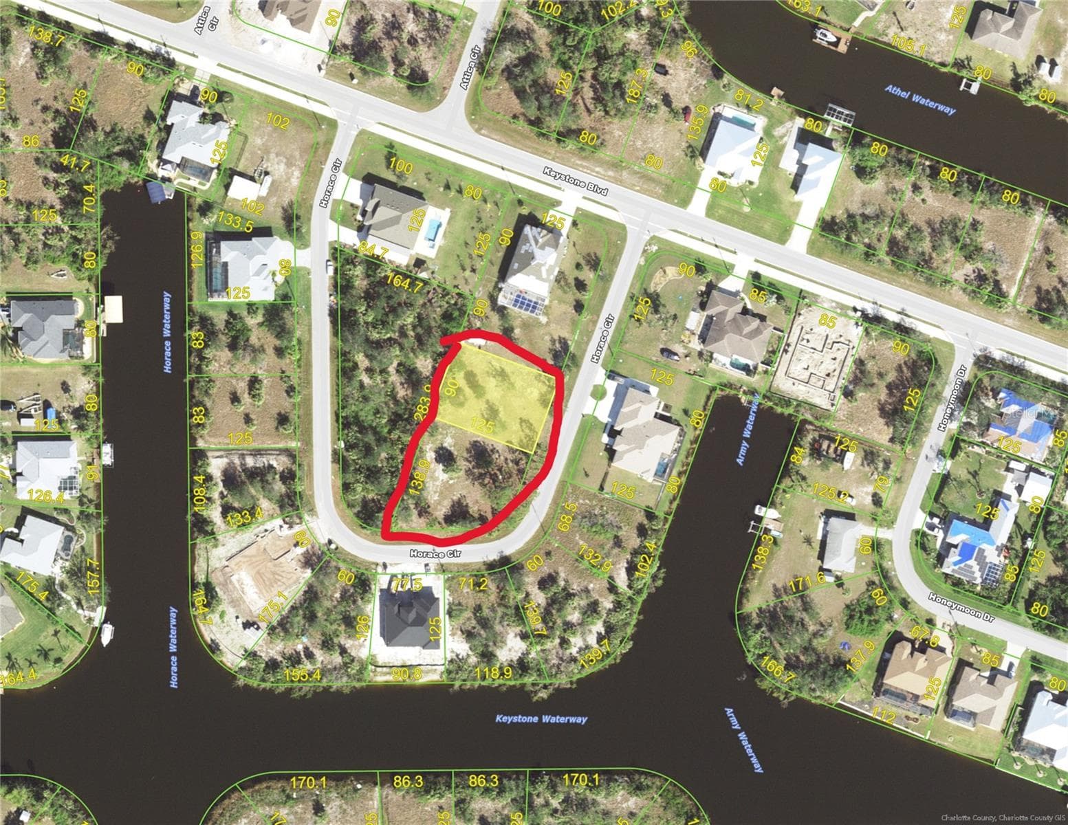 Land at 9531 & 9551 HORACE CIR, PORT CHARLOTTE, photo 23 of 24