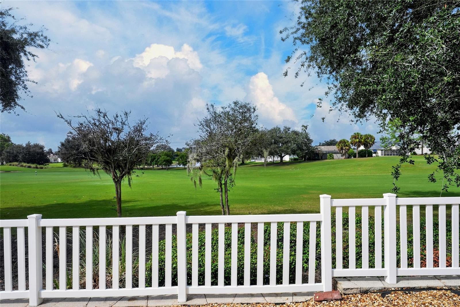 Back yard view - 3257 ARCHER AVE, THE VILLAGES