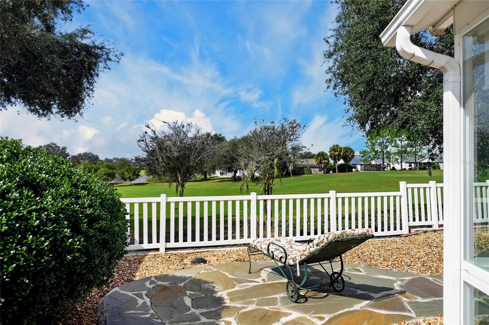 Back yard view - 3257 ARCHER AVE, THE VILLAGES