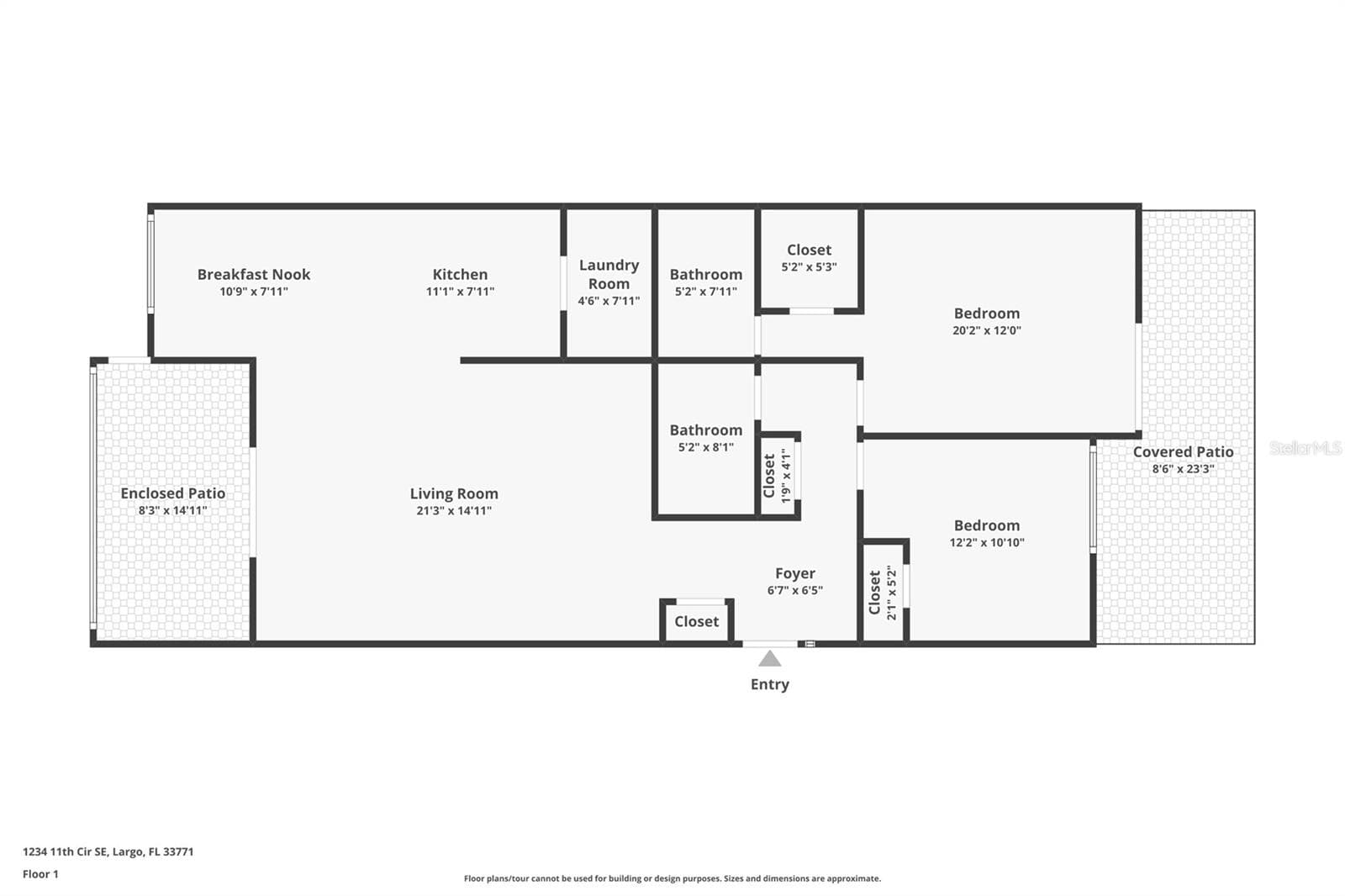 Condominium at 1234 11TH CIR SE #19, LARGO, photo 36 of 44