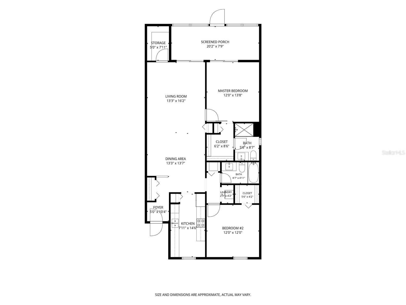 Floor Plan - 3613 EDGEWATER DR, SEBRING