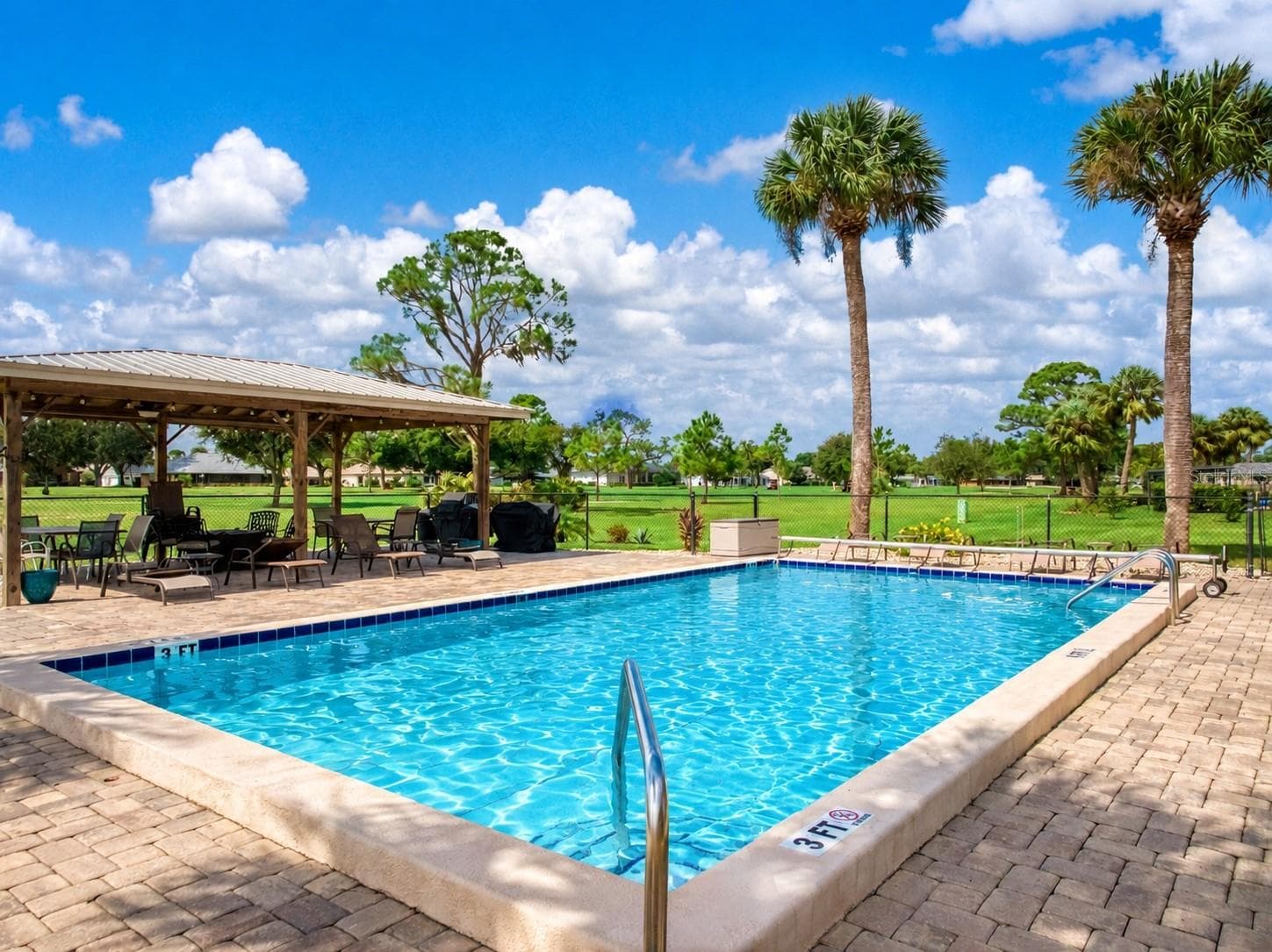 Pool - 3613 EDGEWATER DR, SEBRING