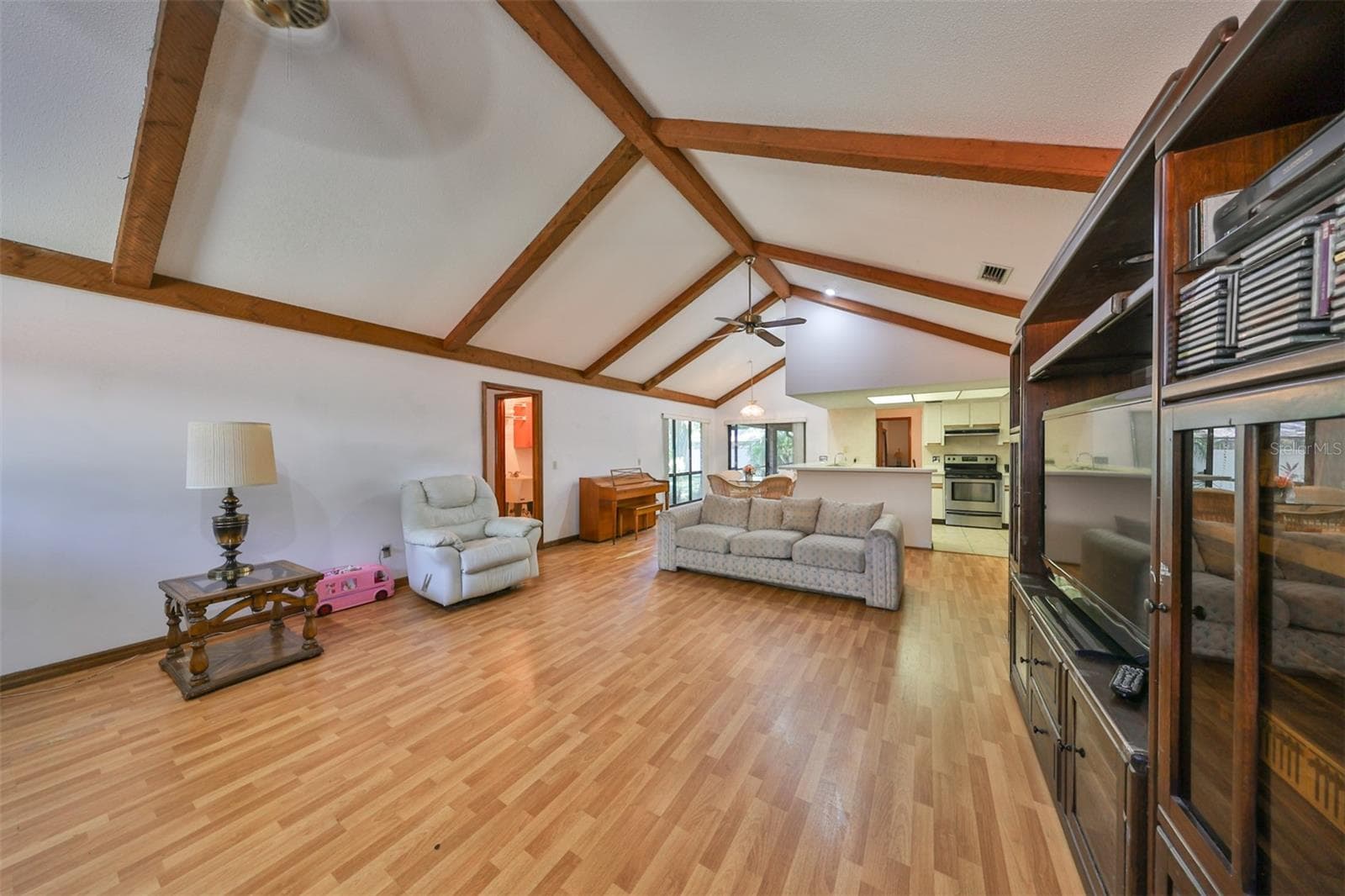 Family Room has such an open space for sheer enjoyment - 2609 MANOR OAK DR, VALRICO