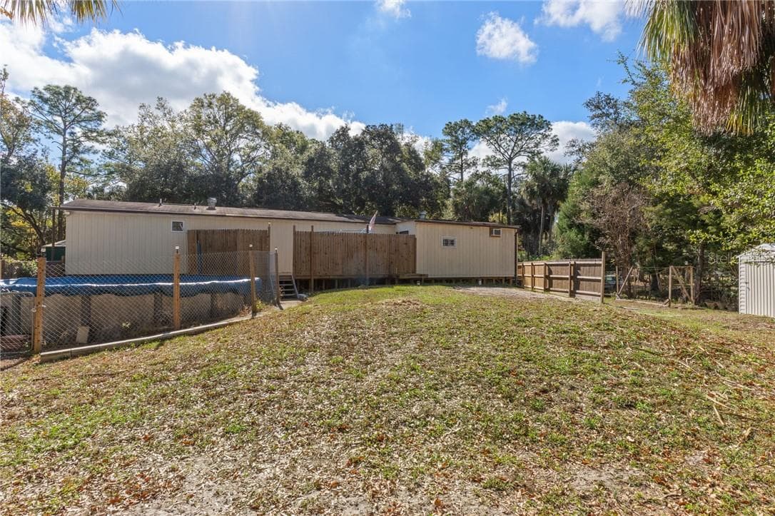 View of Property Back - 193 Gladys AVE, INGLIS FL 34449, Inglis