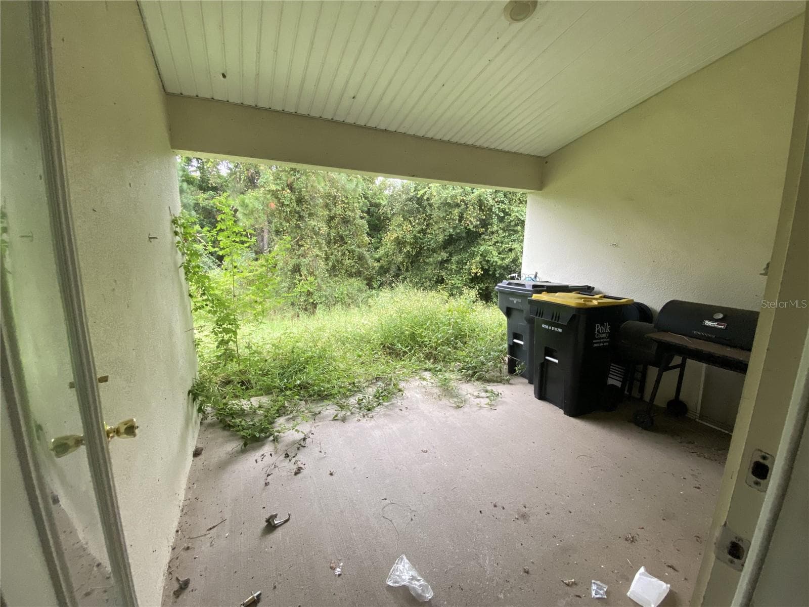 View of the Lanai from the Living Door. - 2091 PECOS DR, POINCIANA