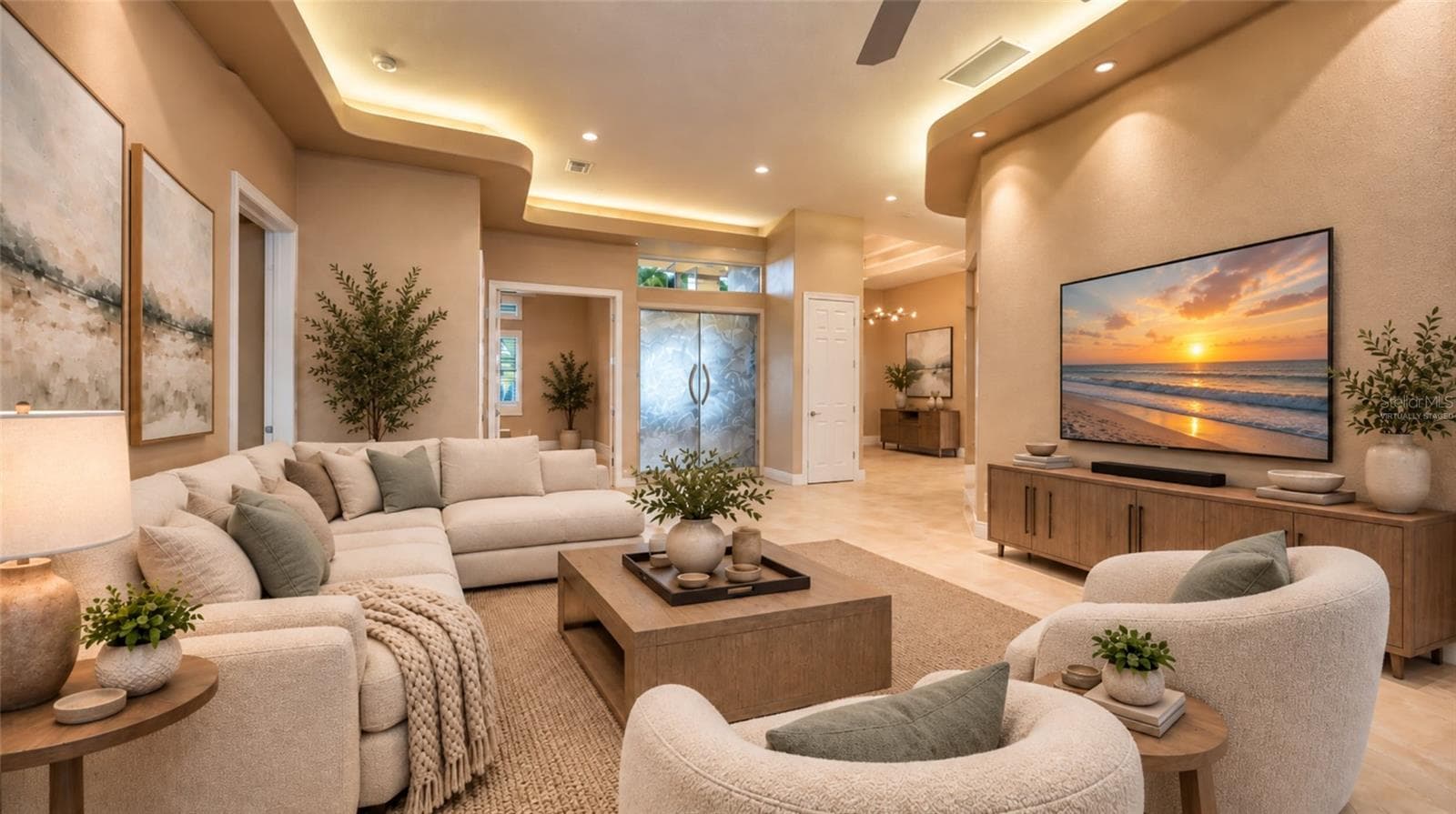 Virtually staged - 8017 MANASOTA KEY RD, ENGLEWOOD