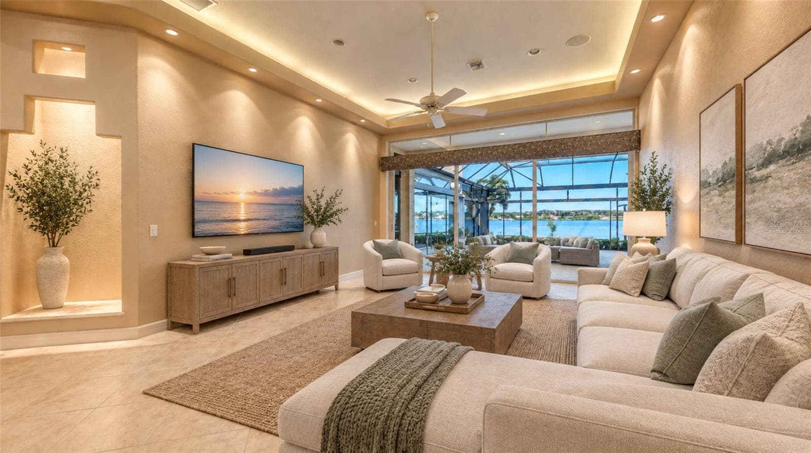 Virtually staged - 8017 MANASOTA KEY RD, ENGLEWOOD