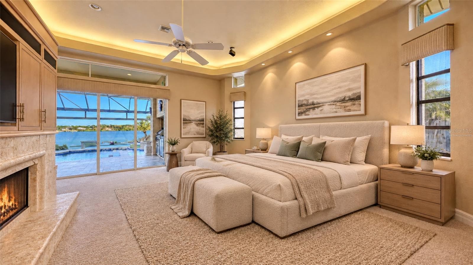 Virtually staged - 8017 MANASOTA KEY RD, ENGLEWOOD