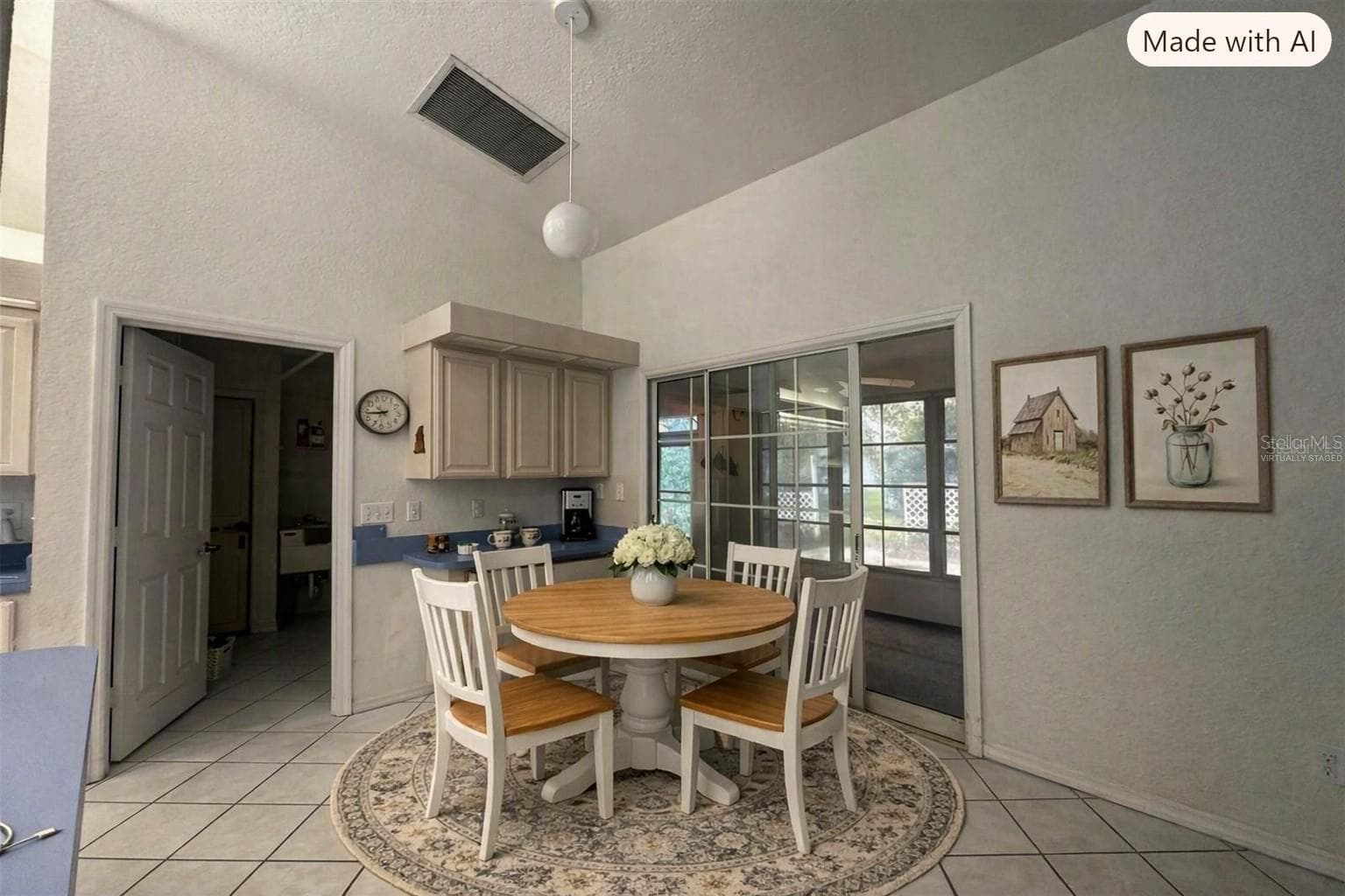 virtually staged-Dinette - 10816 SW 83RD AVE, OCALA