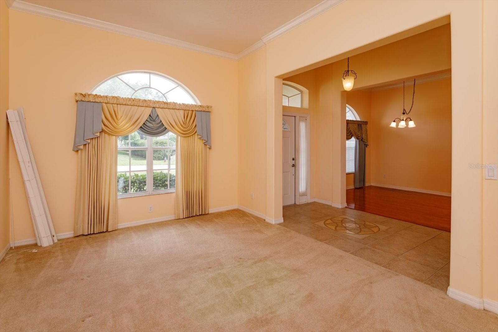 living room - 3465 N ROLLING HILLS LN, APOPKA