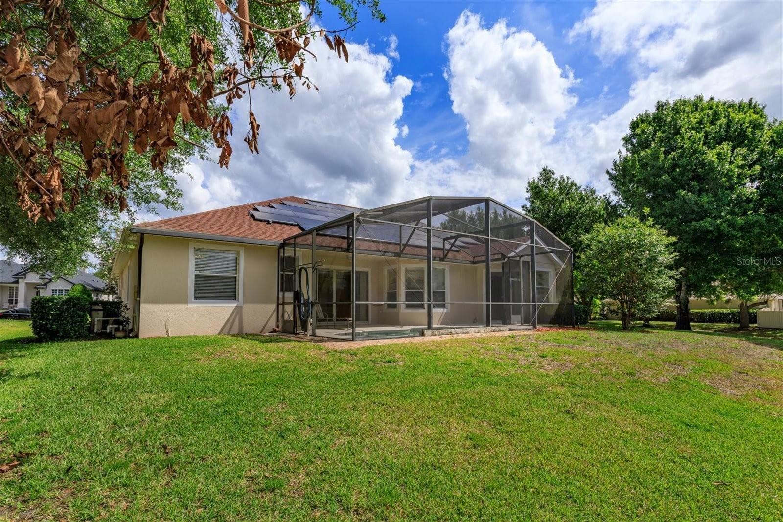backyard - 3465 N ROLLING HILLS LN, APOPKA